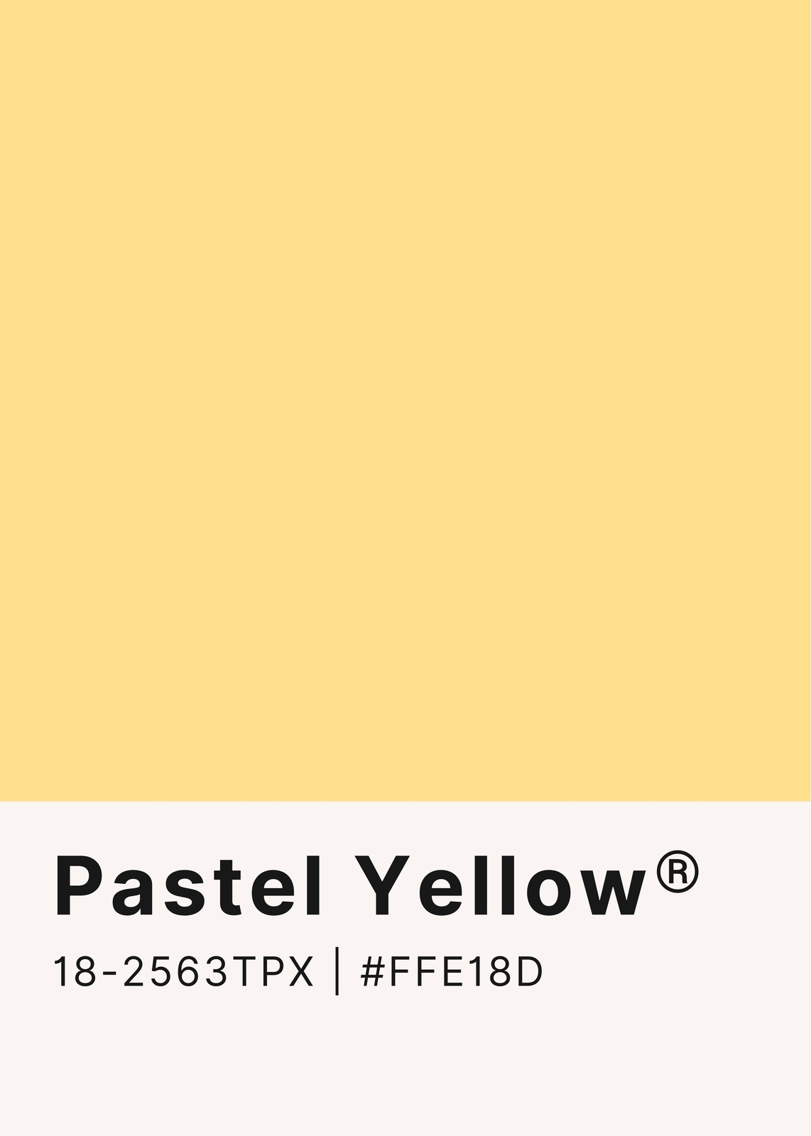 Serene Pastel Yellow Gradient Wall Art