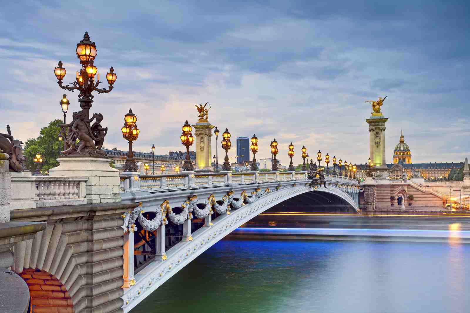 Parisian Elegance Pont Alexandre III Wall Art