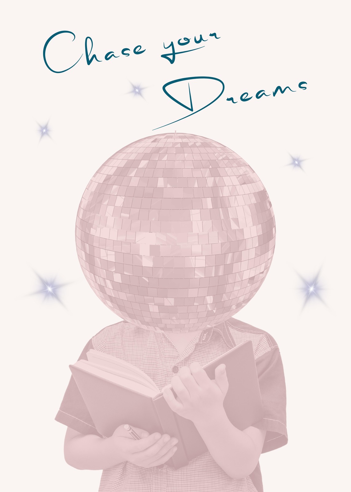 Chase Your Dreams Disco Ball Wall Art