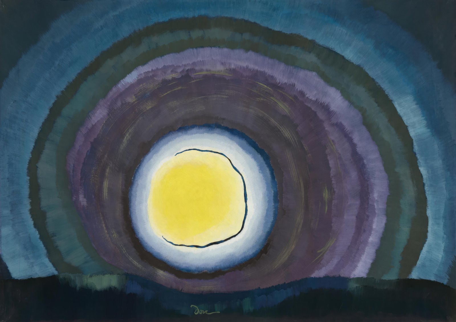 Mystic Sun Abstract Art Wall Art