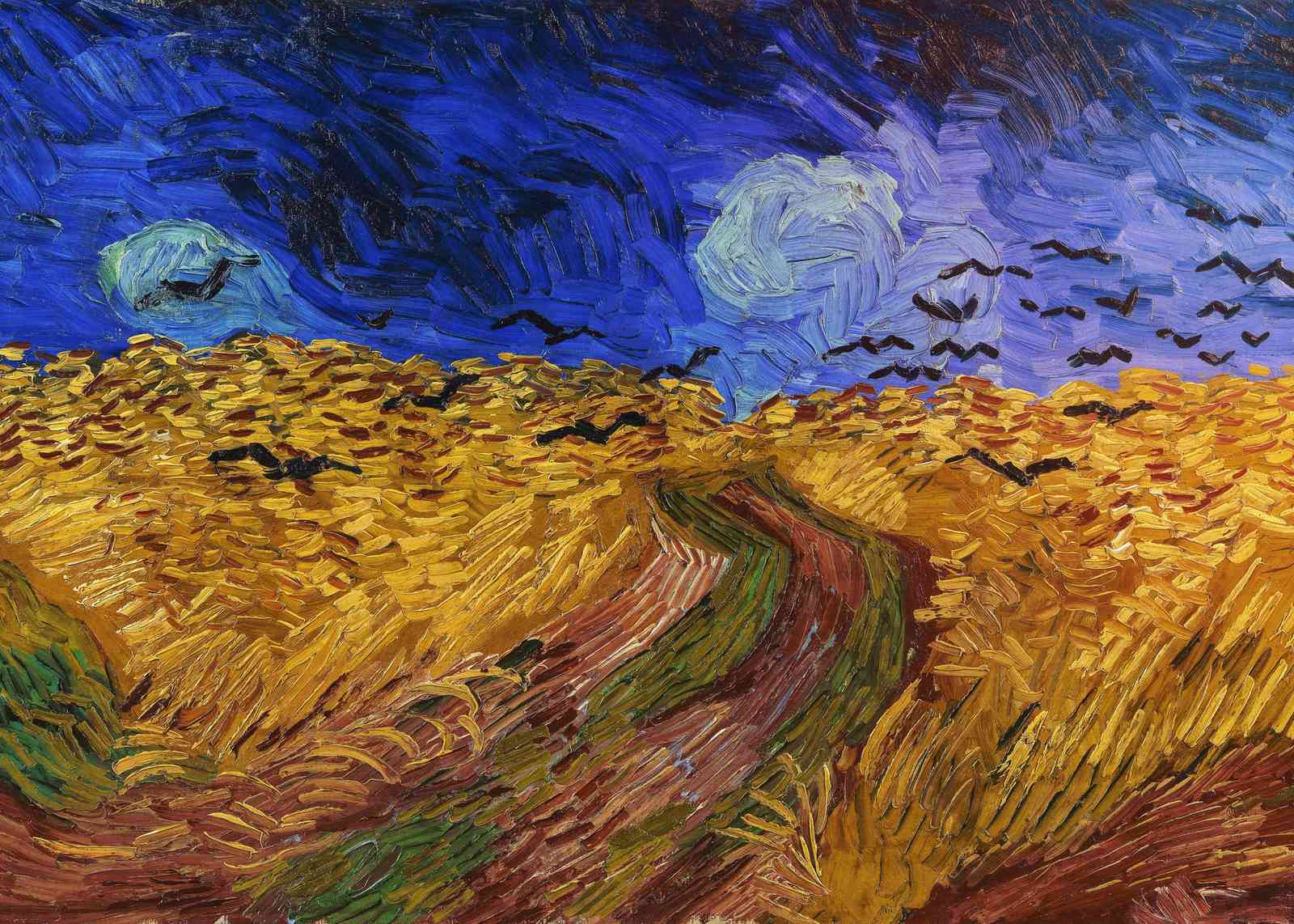 Vincent Van Gogh Wheatfield with Crows Wall Art