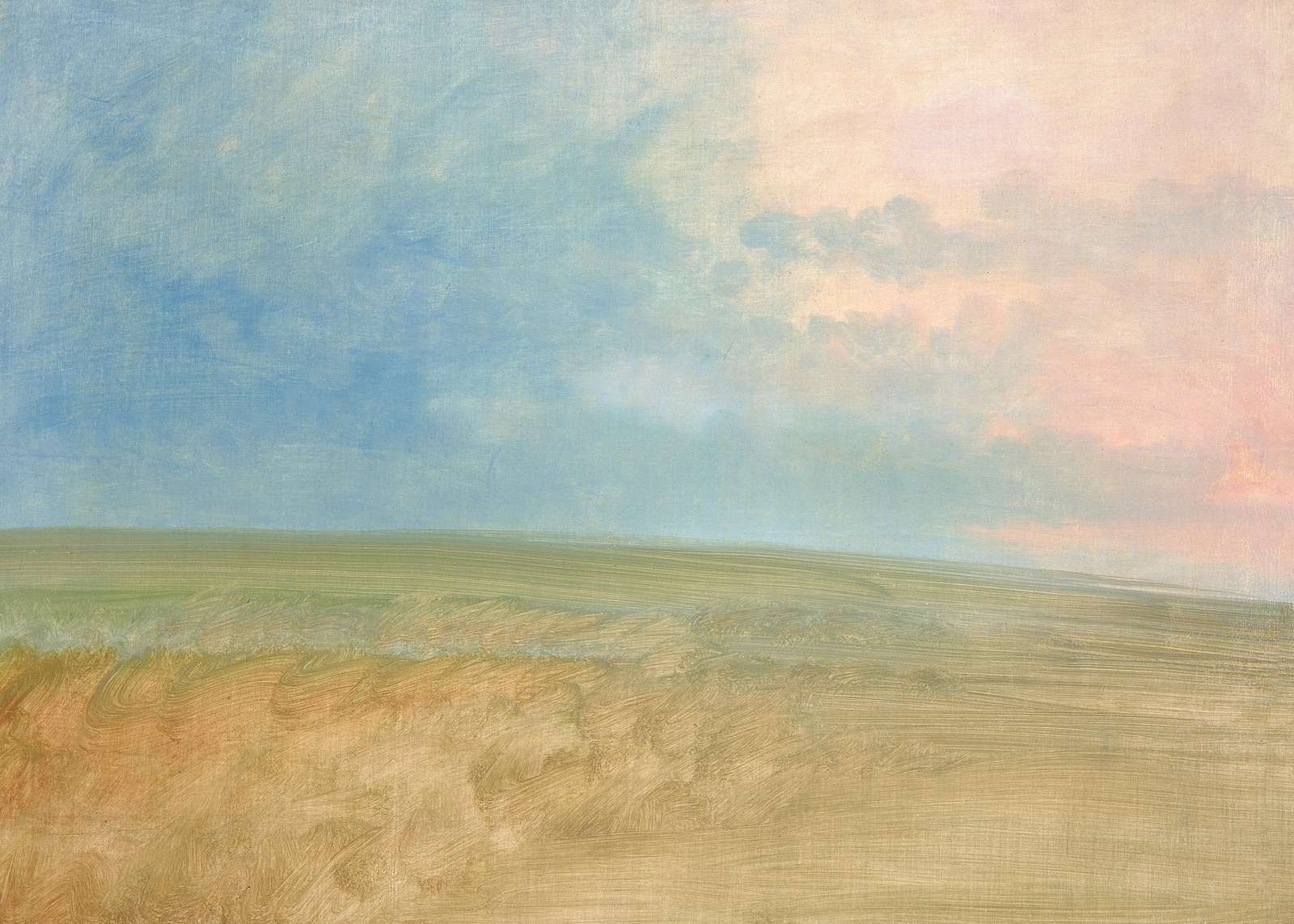 Serene Landscape Abstract Wall Art