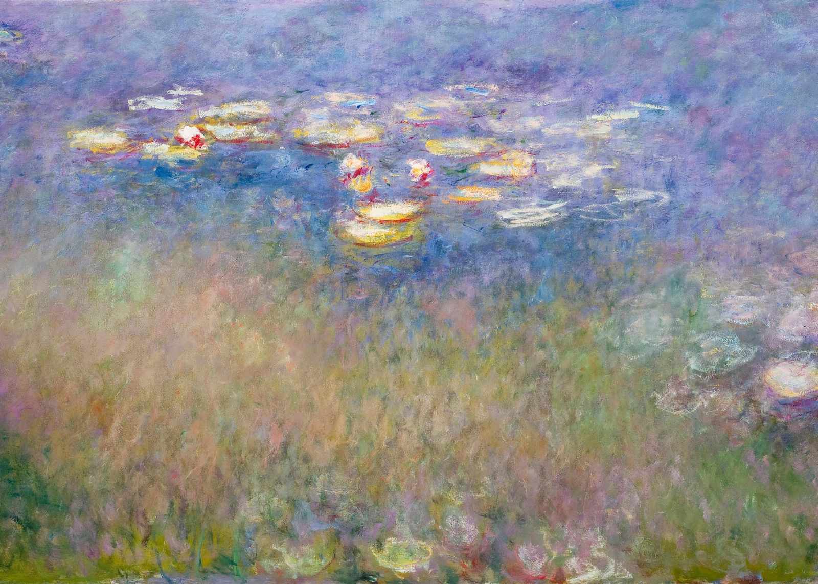 Monet Water Lilies Impressionist Wall Art
