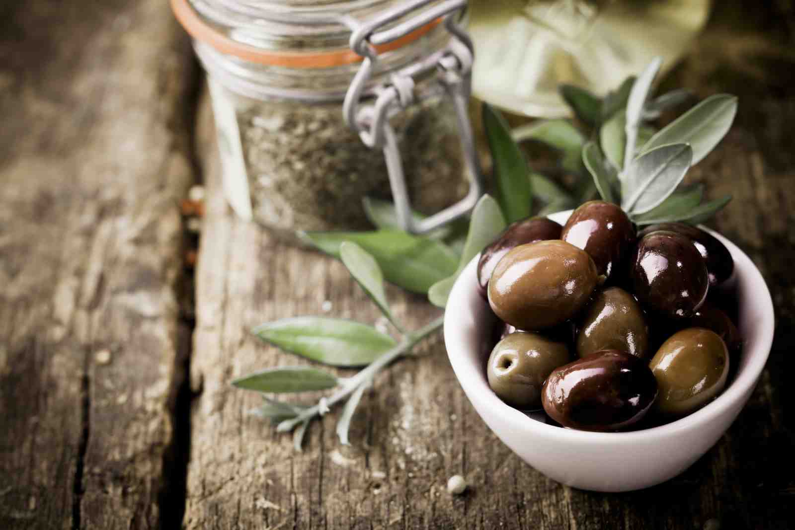 Gourmet Olives & Herbs Wall Art