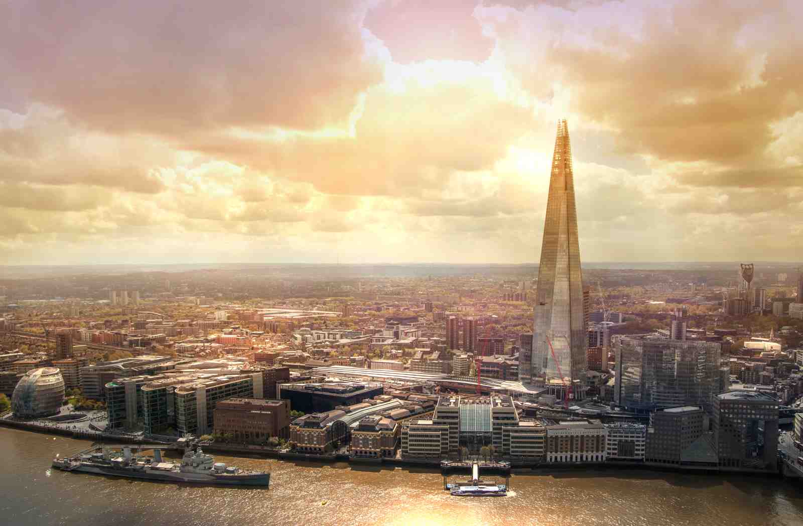 Majestic London Skyline "The Shard" Wall Art