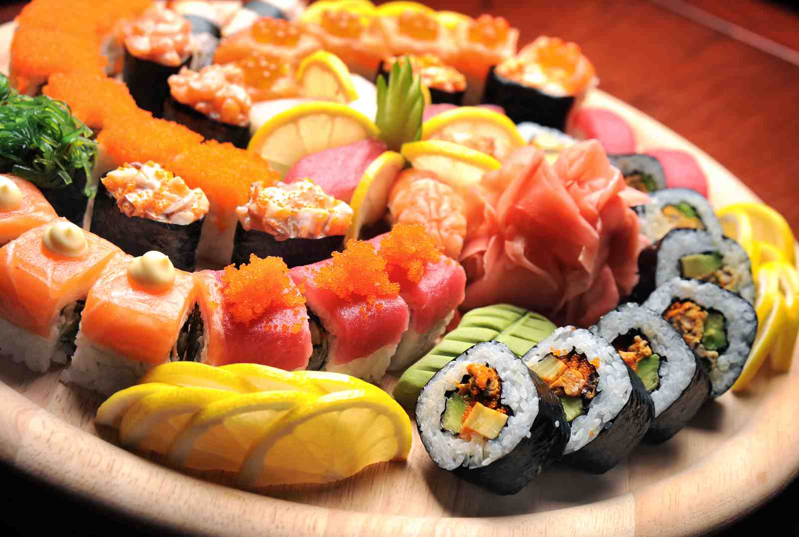 Fresh Sushi Platter Wall Art