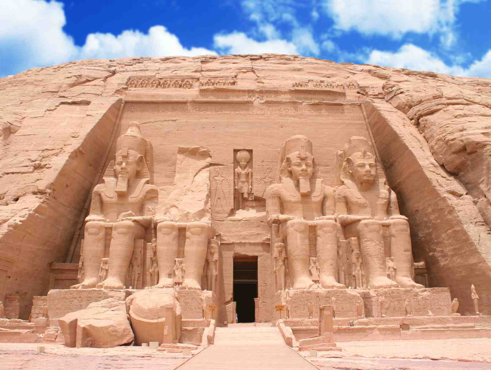 Majestic Abu Simbel Temples Egypt Wall Art