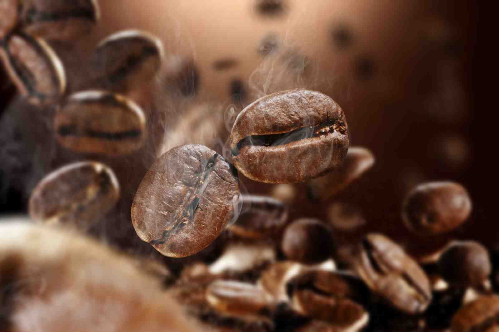 Aromatic Coffee Beans Floating Wall Art