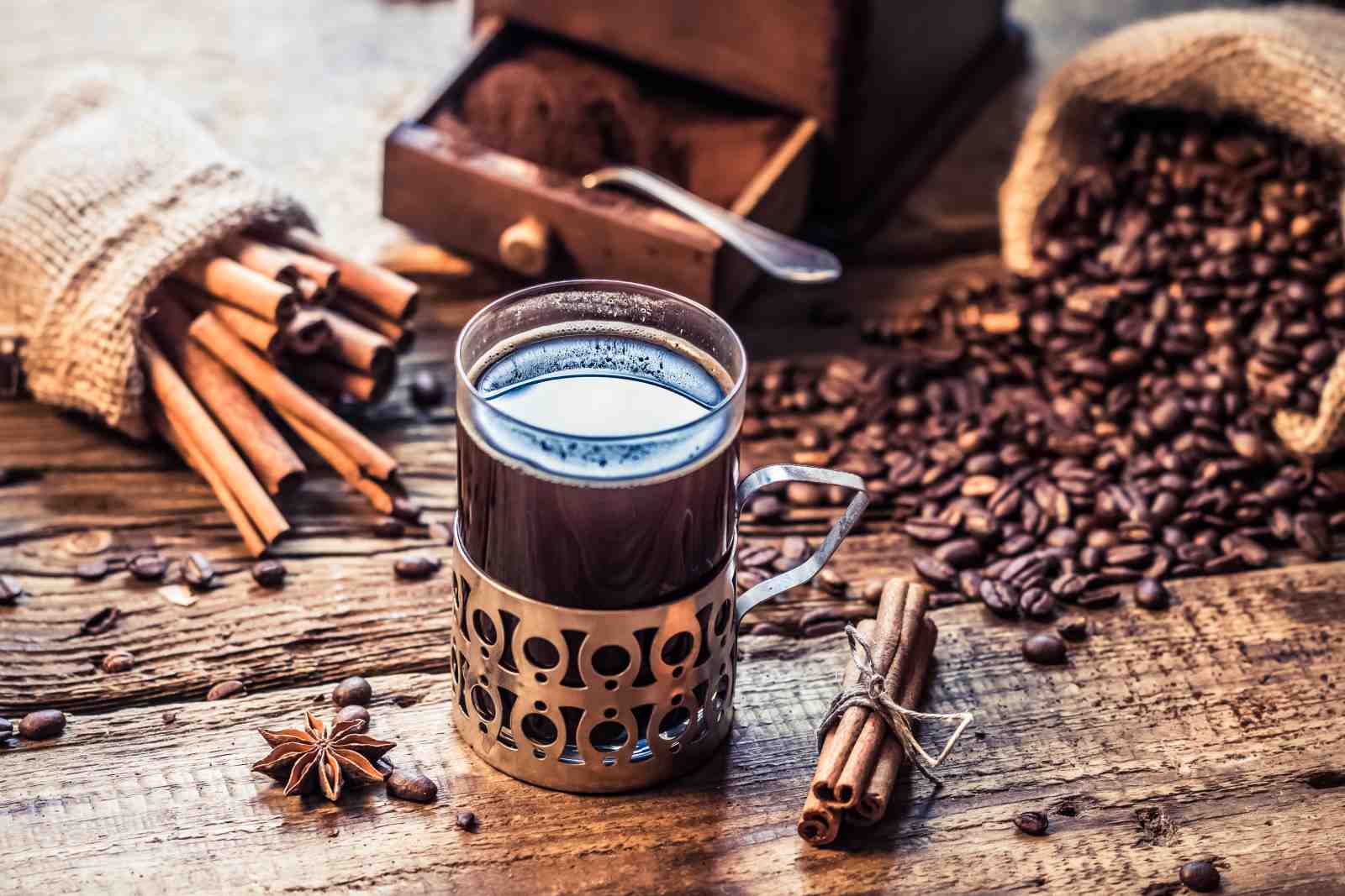 Cozy Coffee & Cinnamon Aroma Wall Art