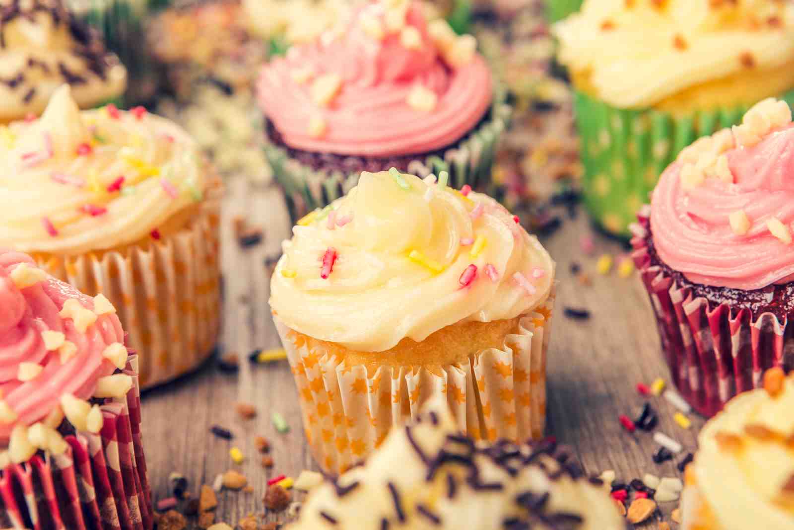 Sweet Delights Cupcakes Wall Art