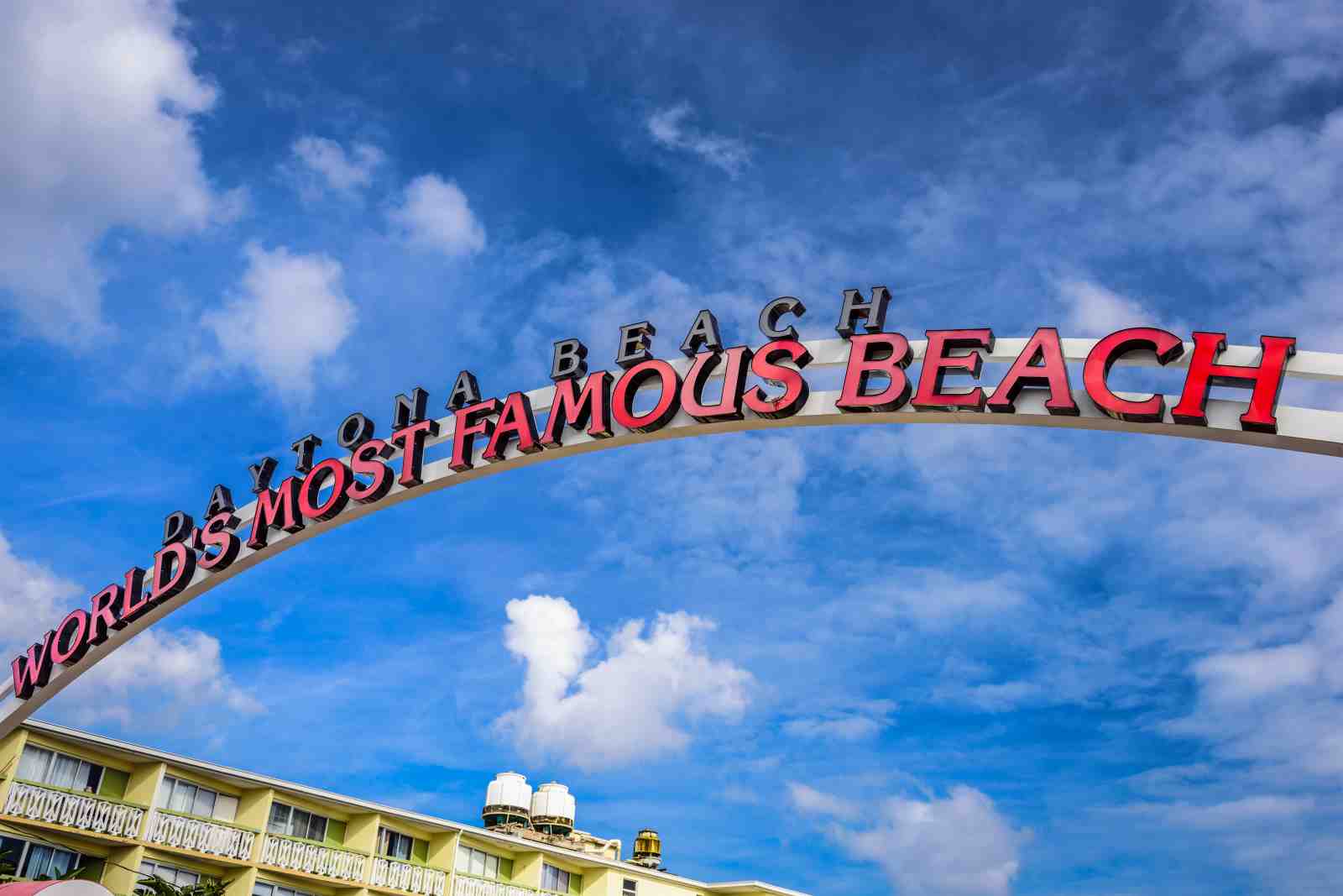 Daytona Beach Arch Wall Art