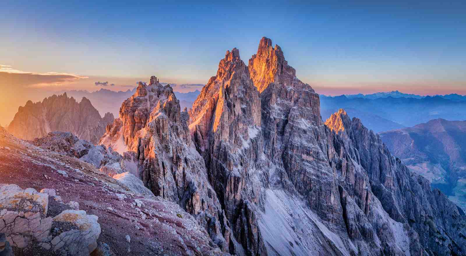 Majestic Mountain Sunrise Wall Art