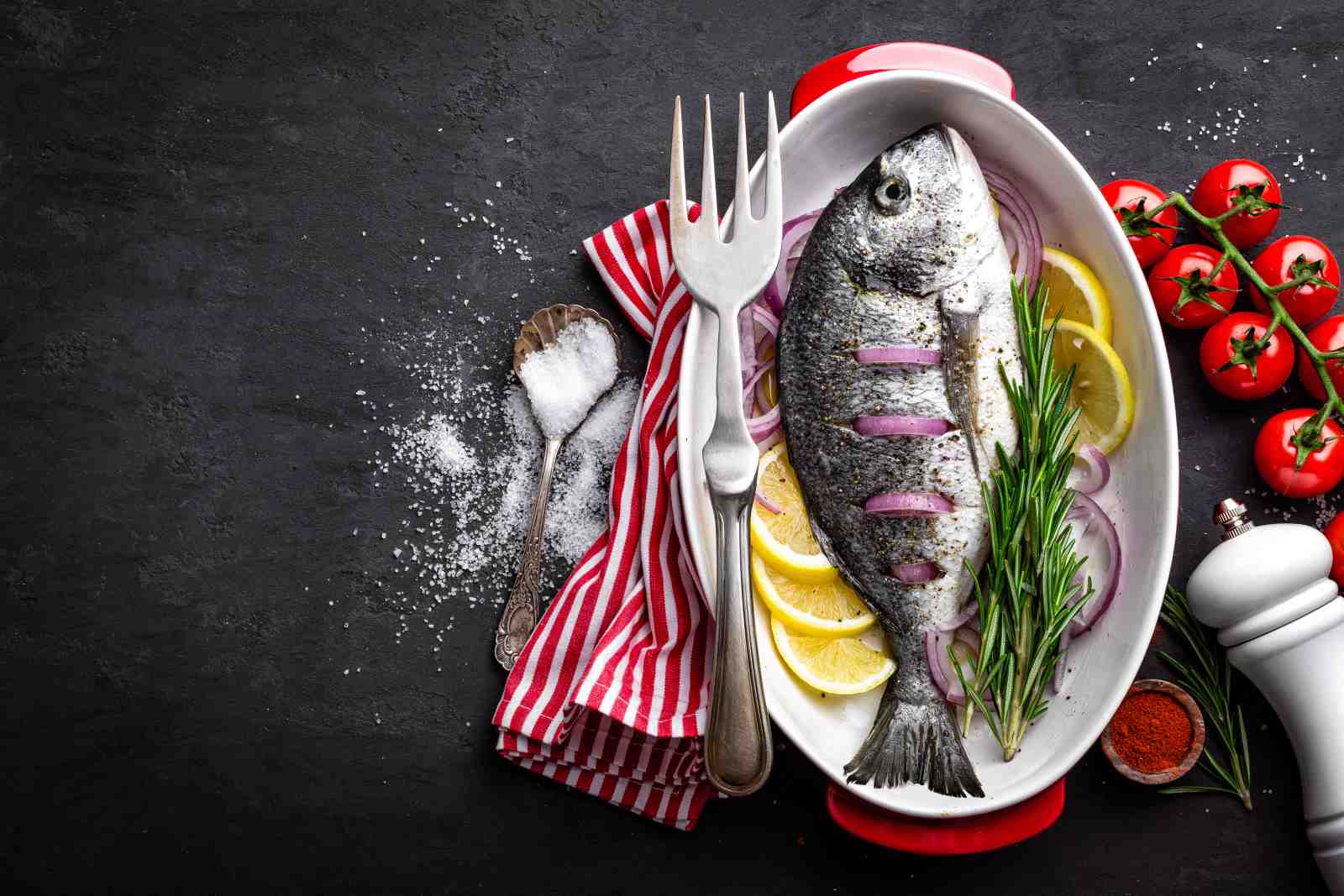Gourmet Seafood Preparation Wall Art
