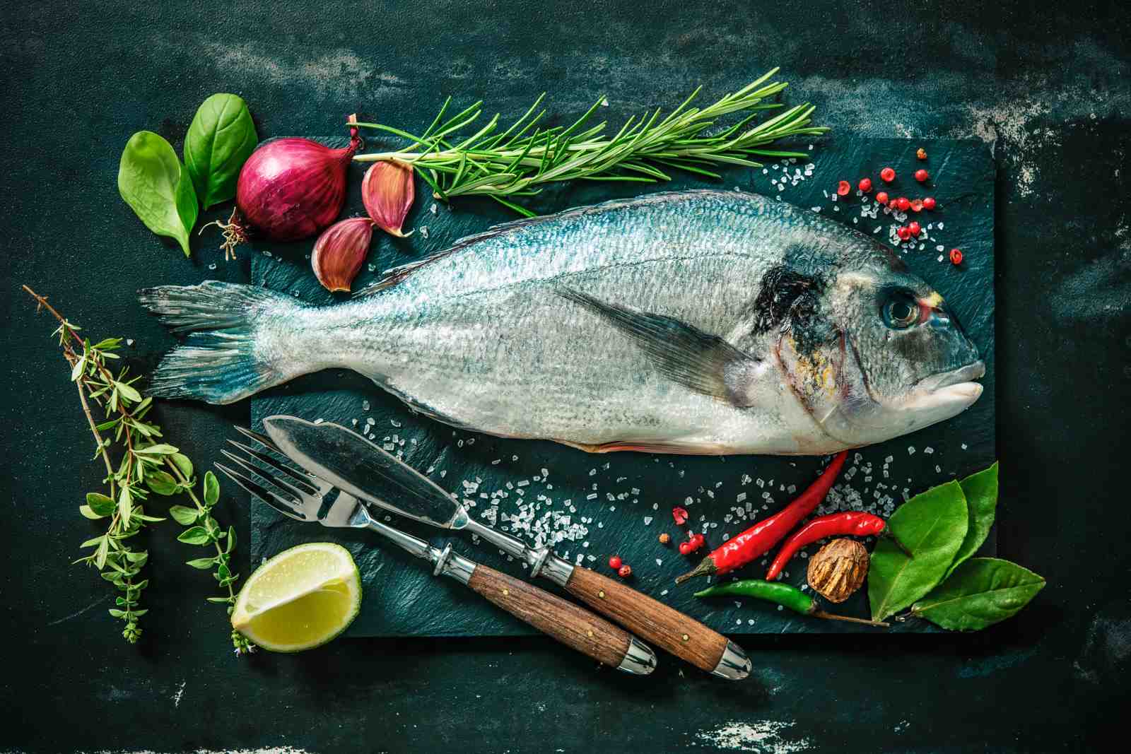 Fresh Seafood Culinary Art Wall Art