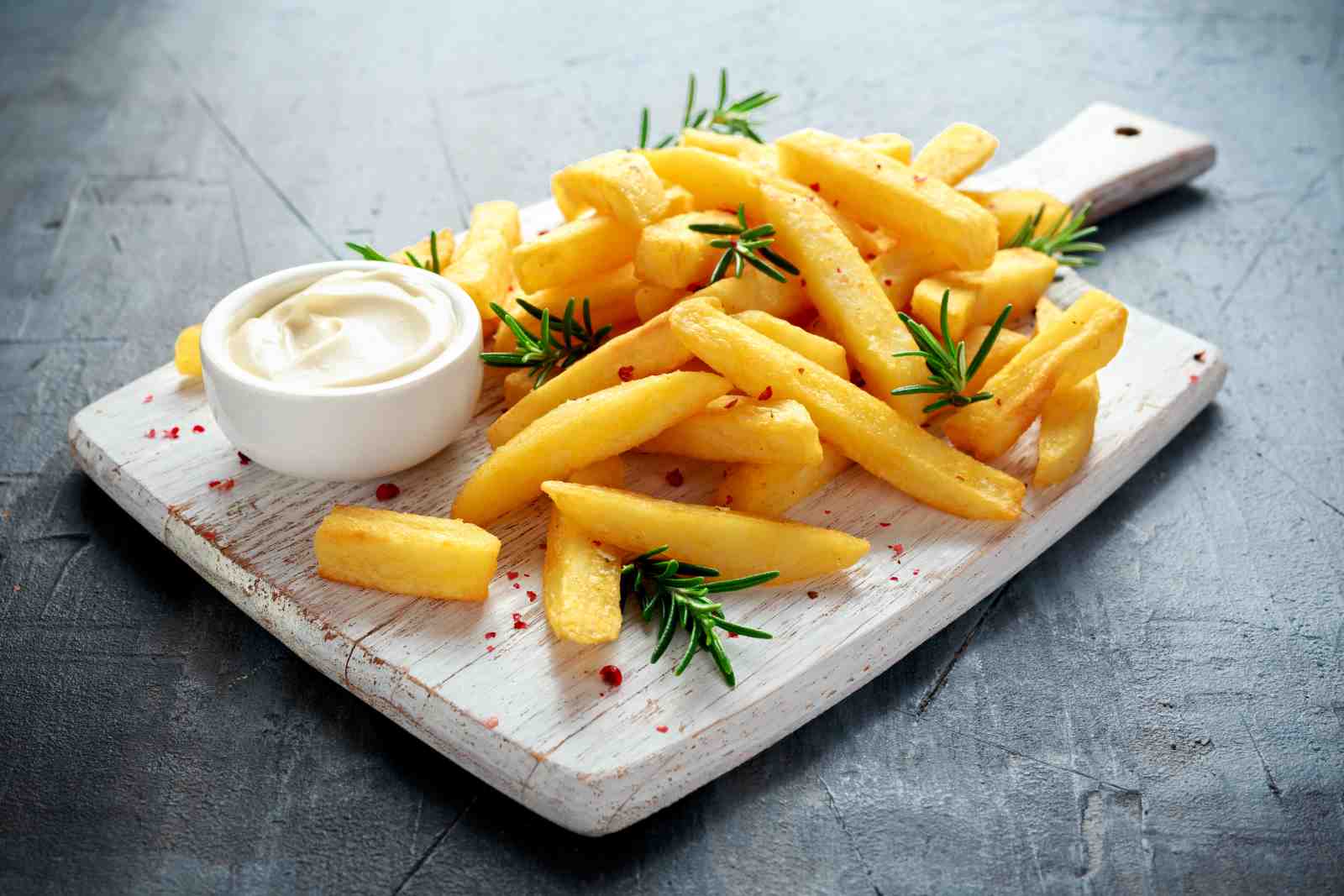 Delicious French Fries & Dip Wall Art