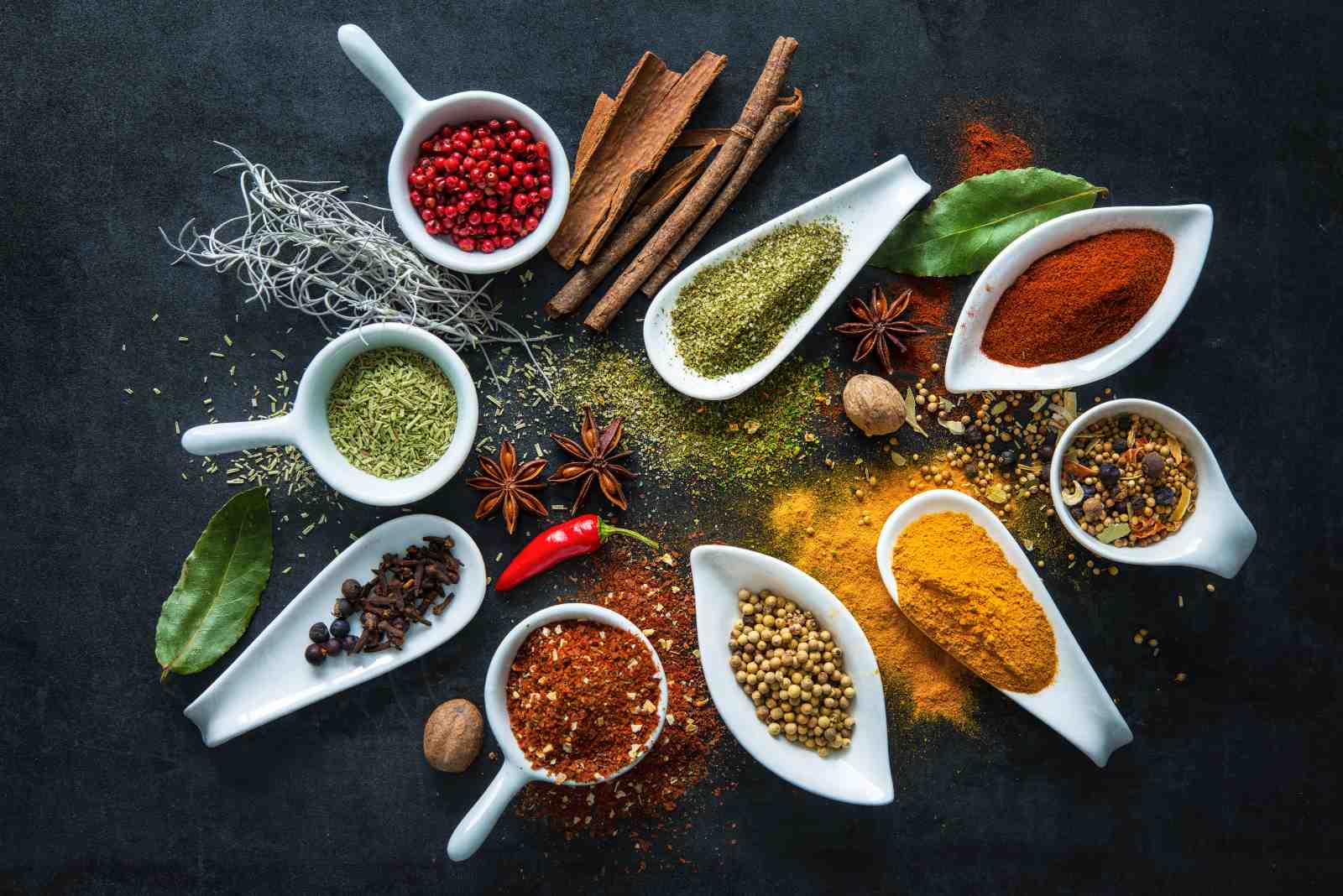 Vibrant Spice Collection Wall Art Wall Art