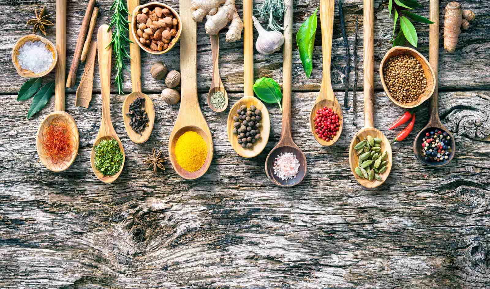 Vibrant Spice Assortment Wall Art