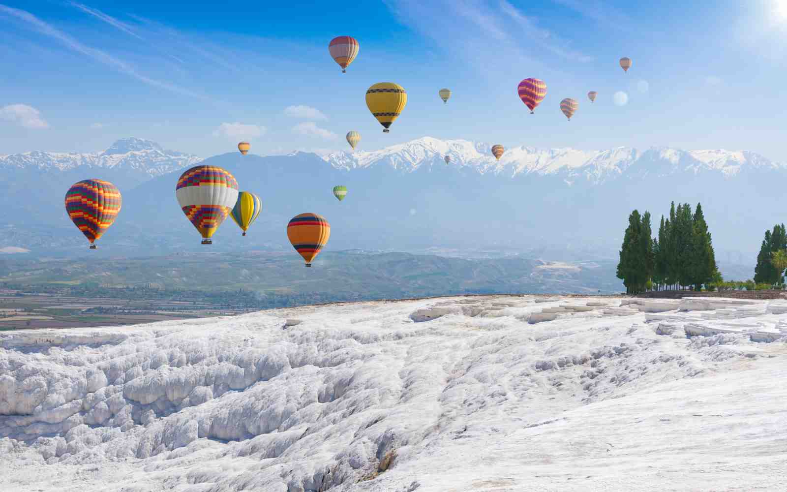 Pamukkale Hot Air Balloon Adventure Wall Art