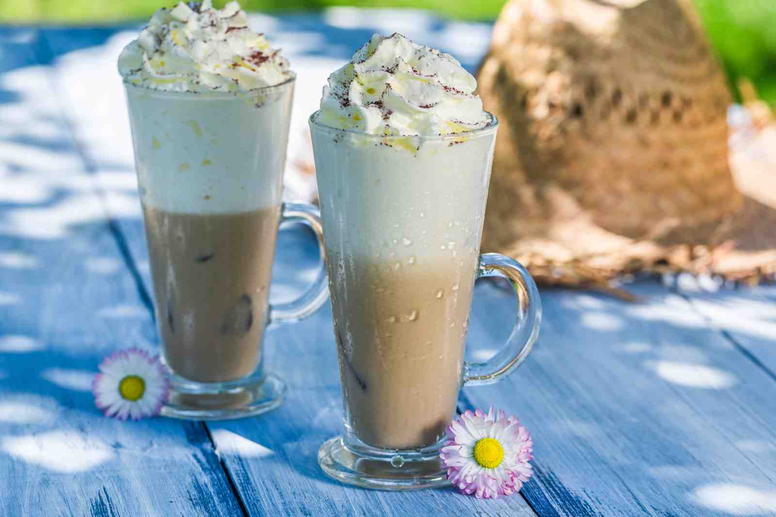 Iced Coffee Bliss Beach Hat Wall Art