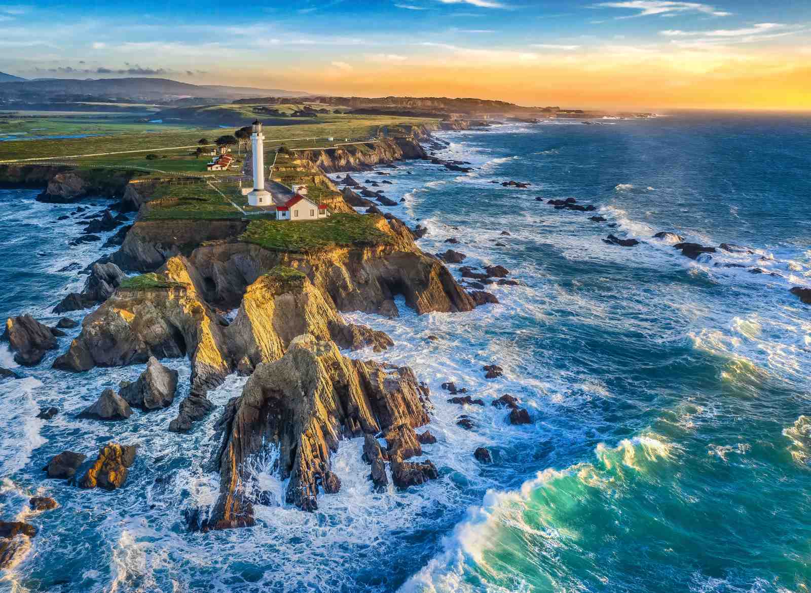 Coastal Lighthouse Serenity Wall Art
