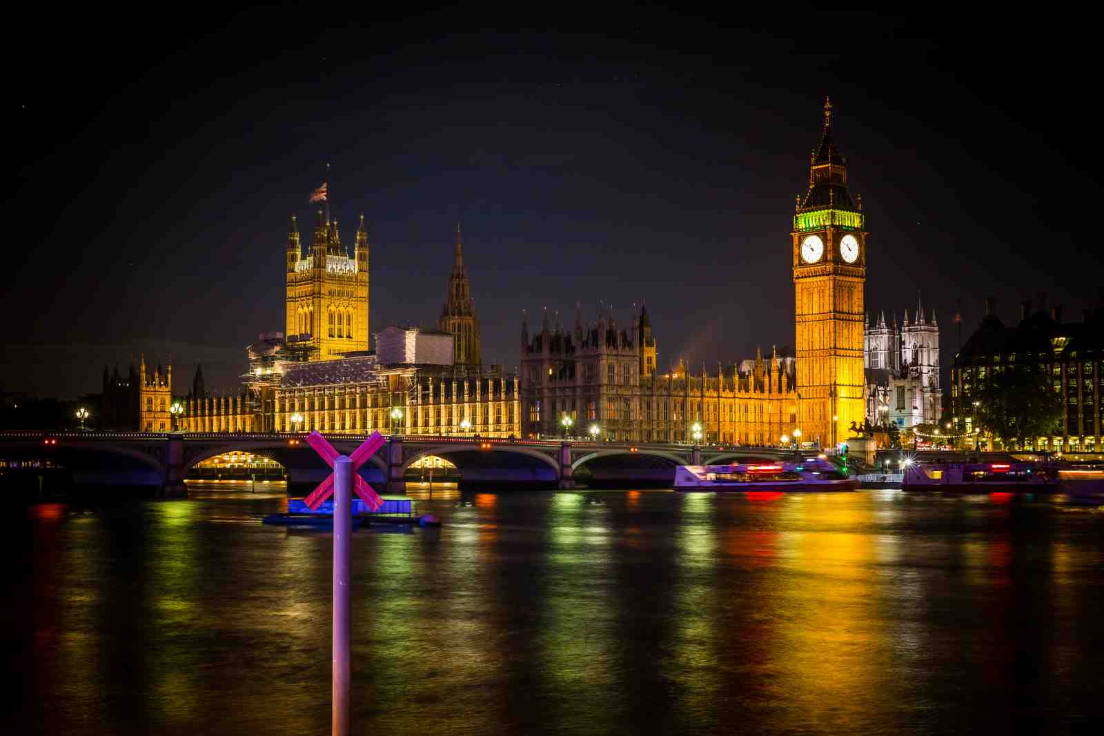 Iconic London Skyline Big Ben Wall Art