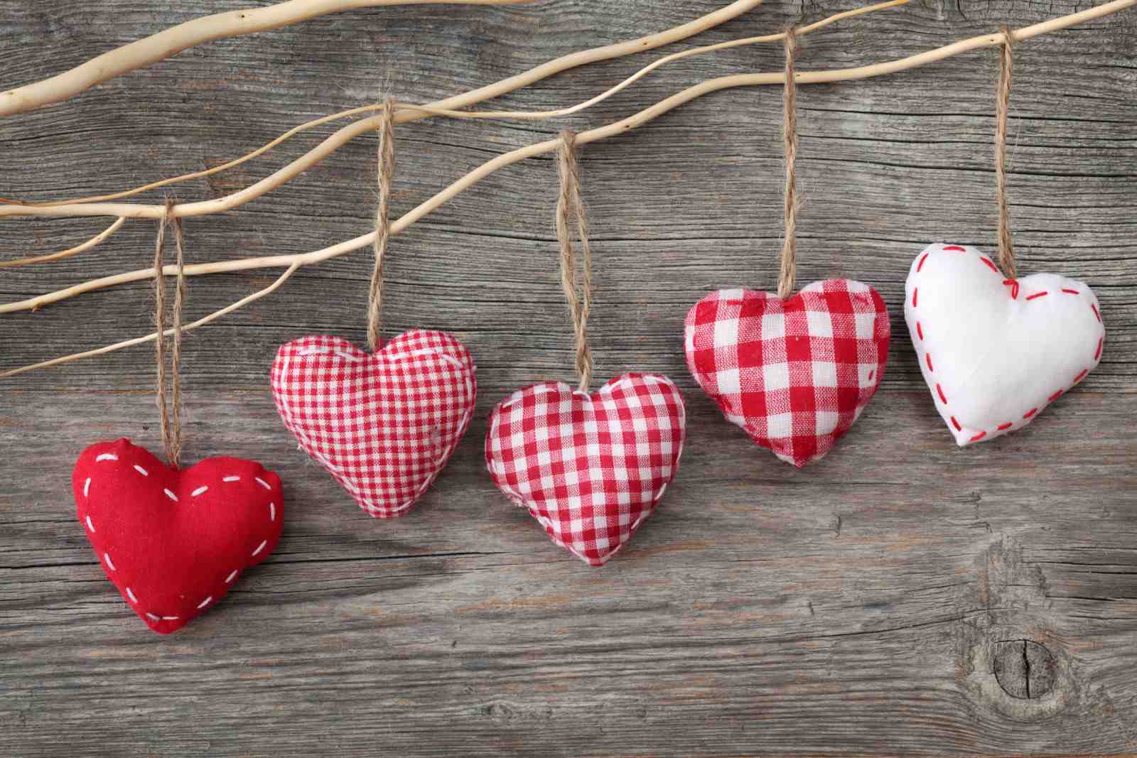 Rustic Charm Heart Decorations Wall Art