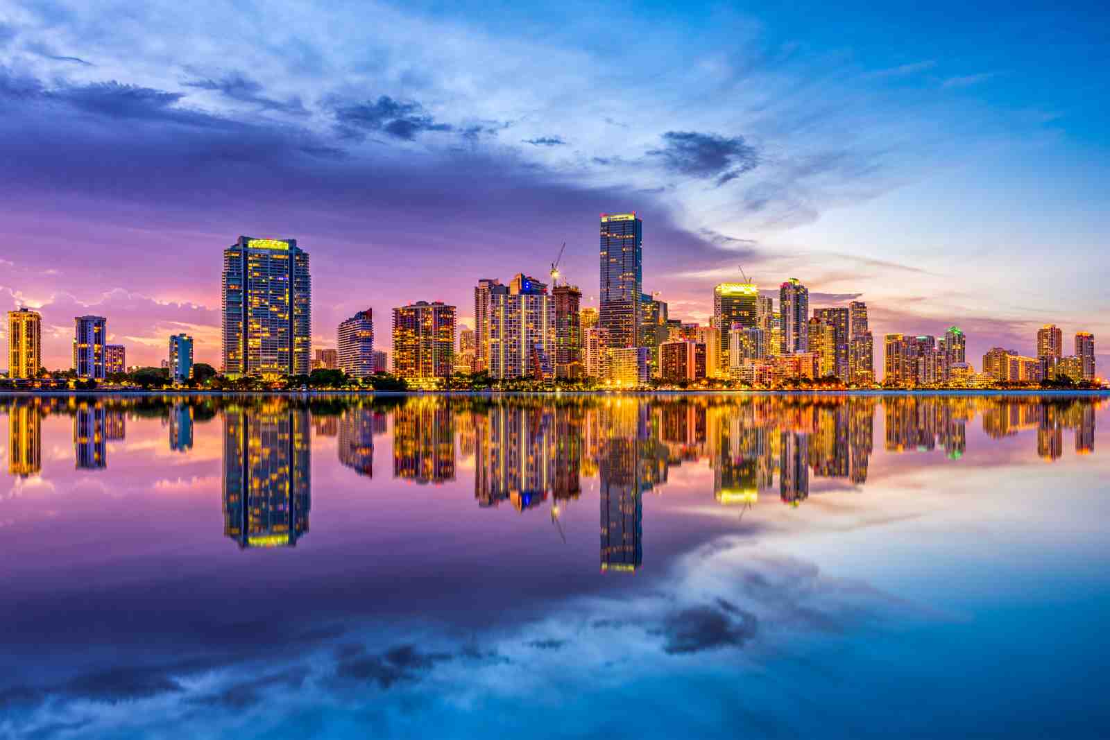 Cityscape Reflection Wall Art for Modern Homes