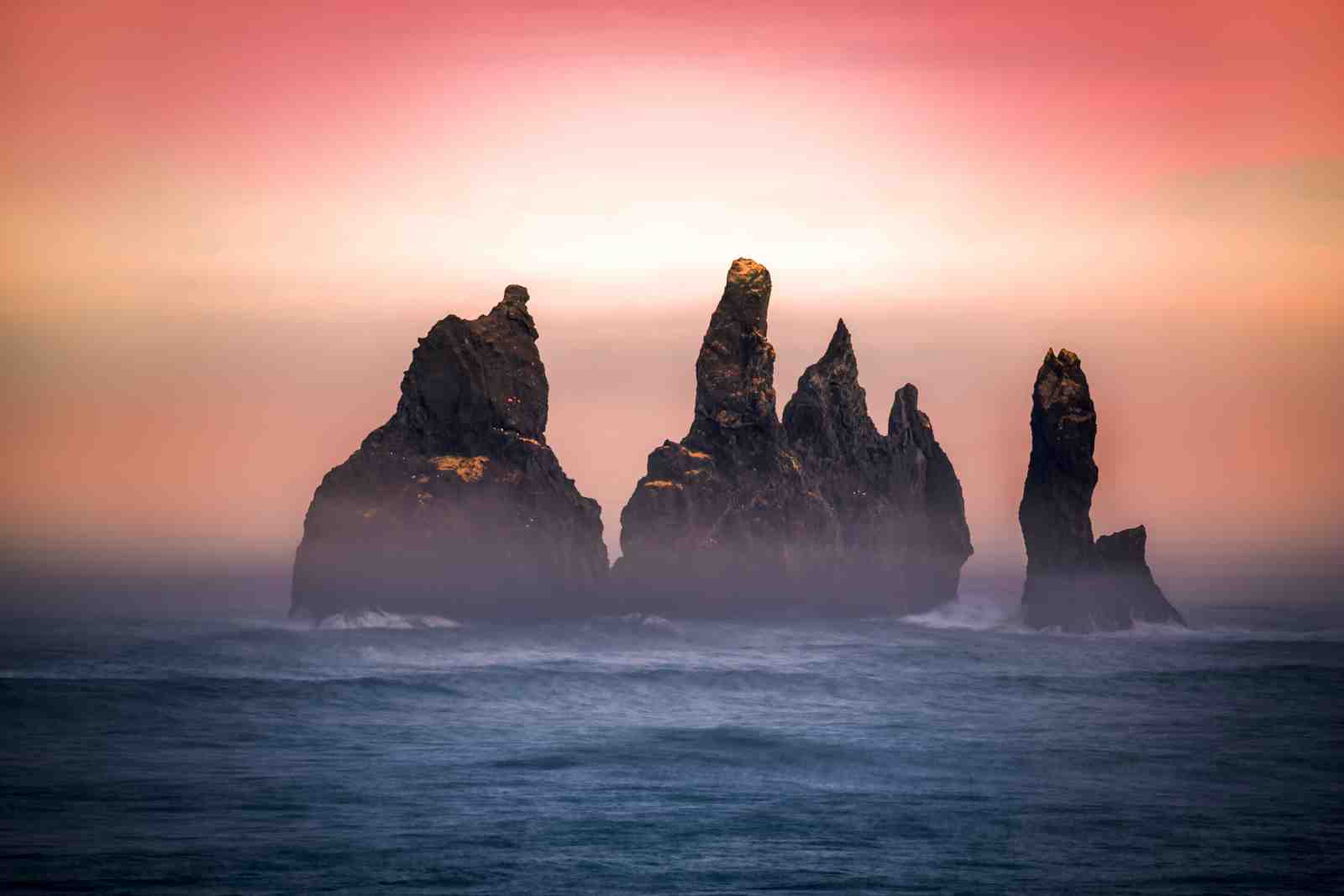 Dramatic Sea Stacks Wall Art - Ocean Art