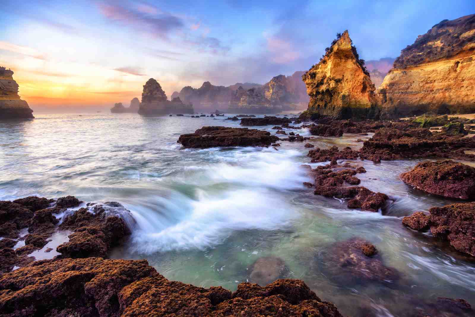 Ocean Serenity Coastal Cliffs Wall Art