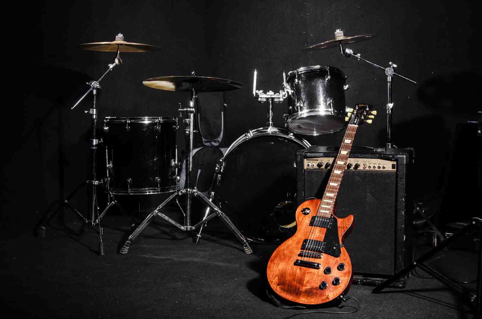 Rock Star Drum & Guitar Wall Art