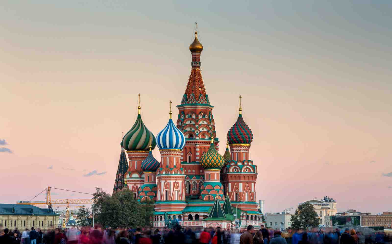 St. Basil's Cathedral Moscow Wall Art