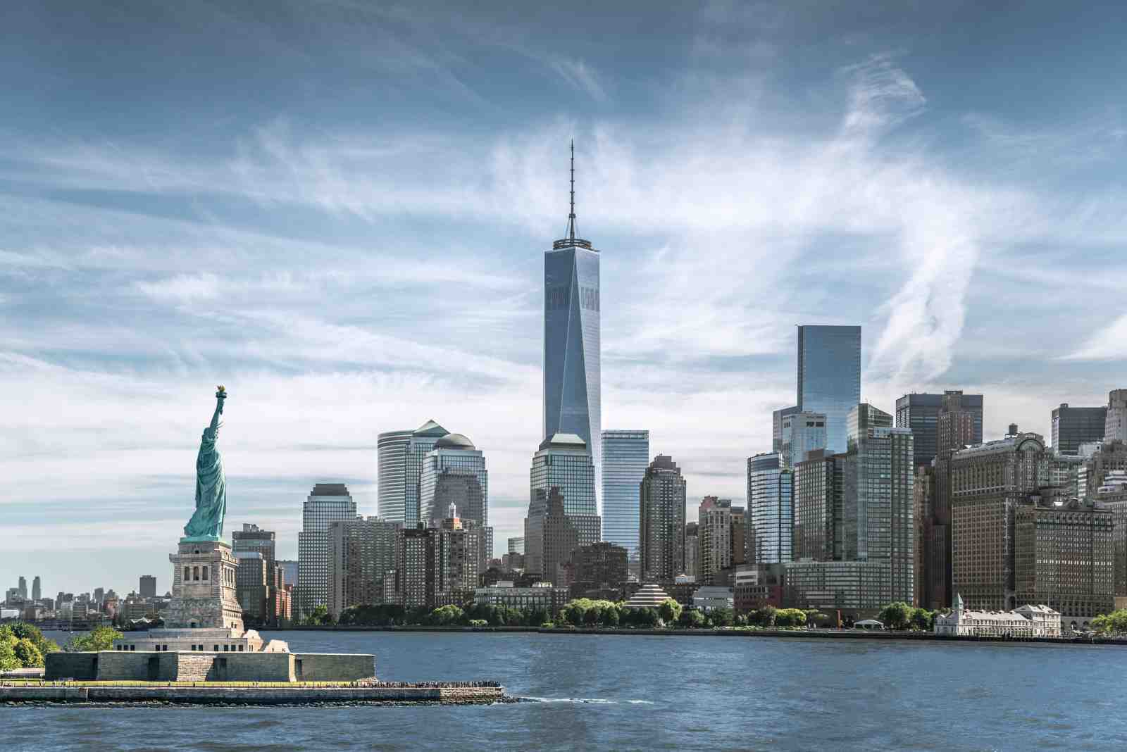 New York City Skyline & Liberty Wall Art