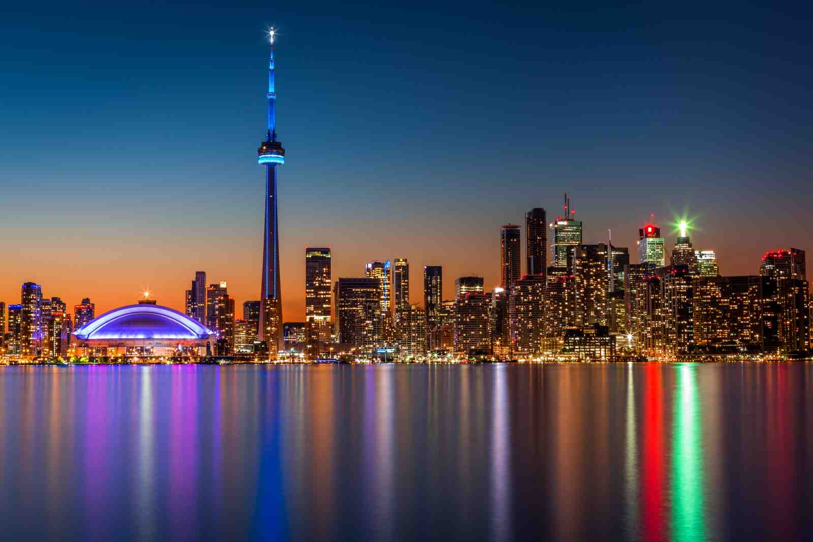 Toronto Skyline CN Tower Cityscape Wall Art