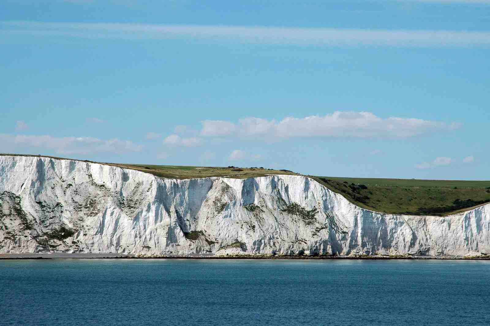Majestic White Cliffs Landscape Wall Art