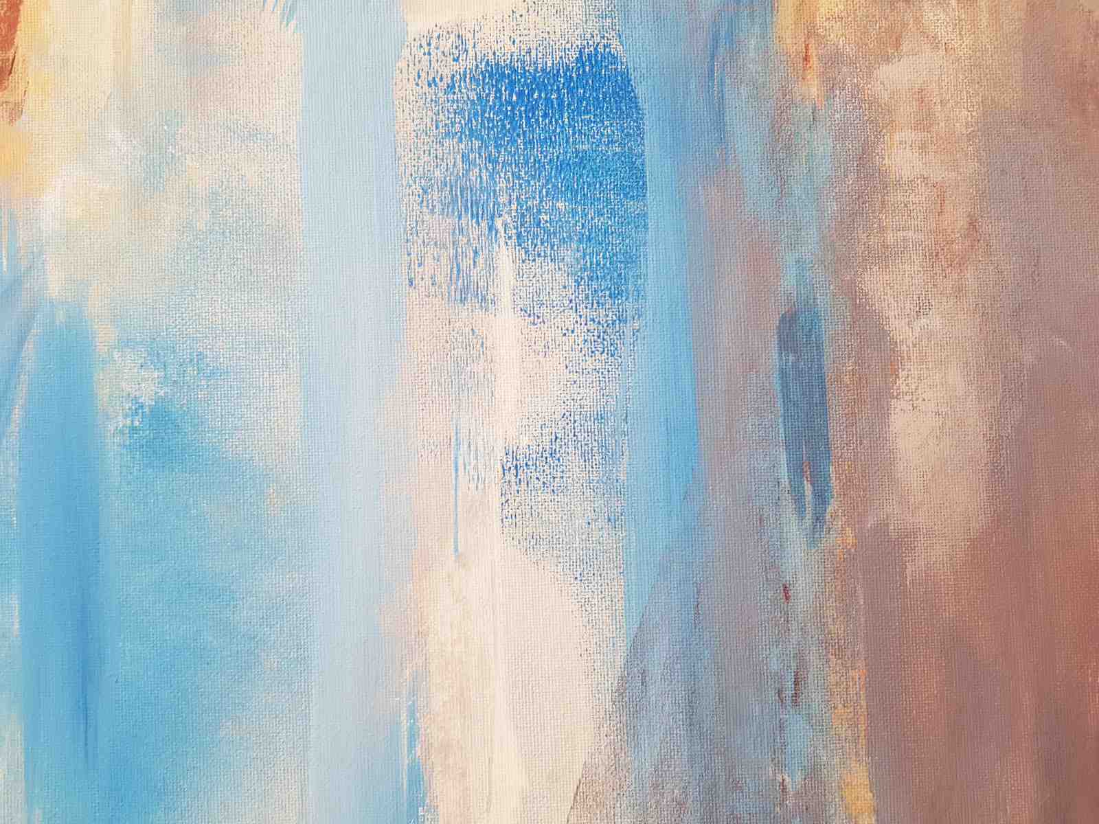 Abstract Sky Gradient Wall Art