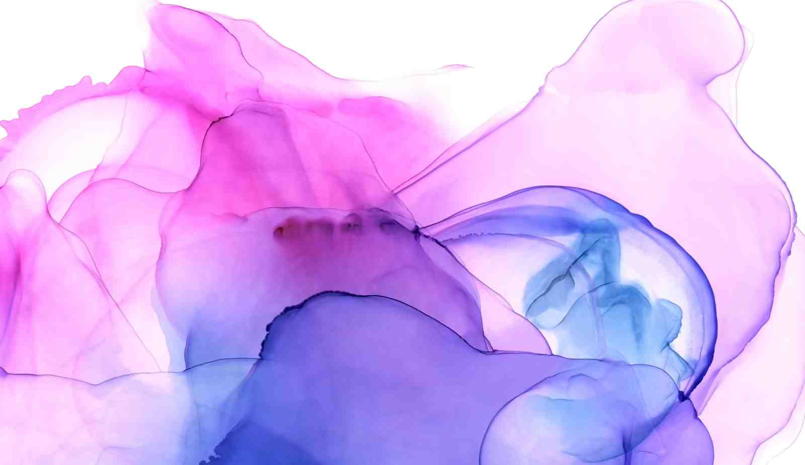 Vibrant Abstract Fluid Art Wall Art