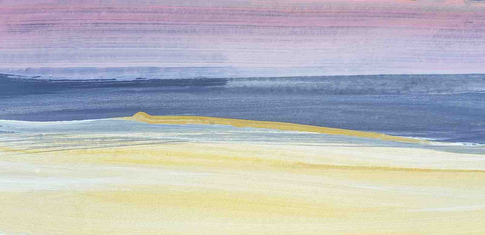 Abstract Coastal Serenity Wall Art