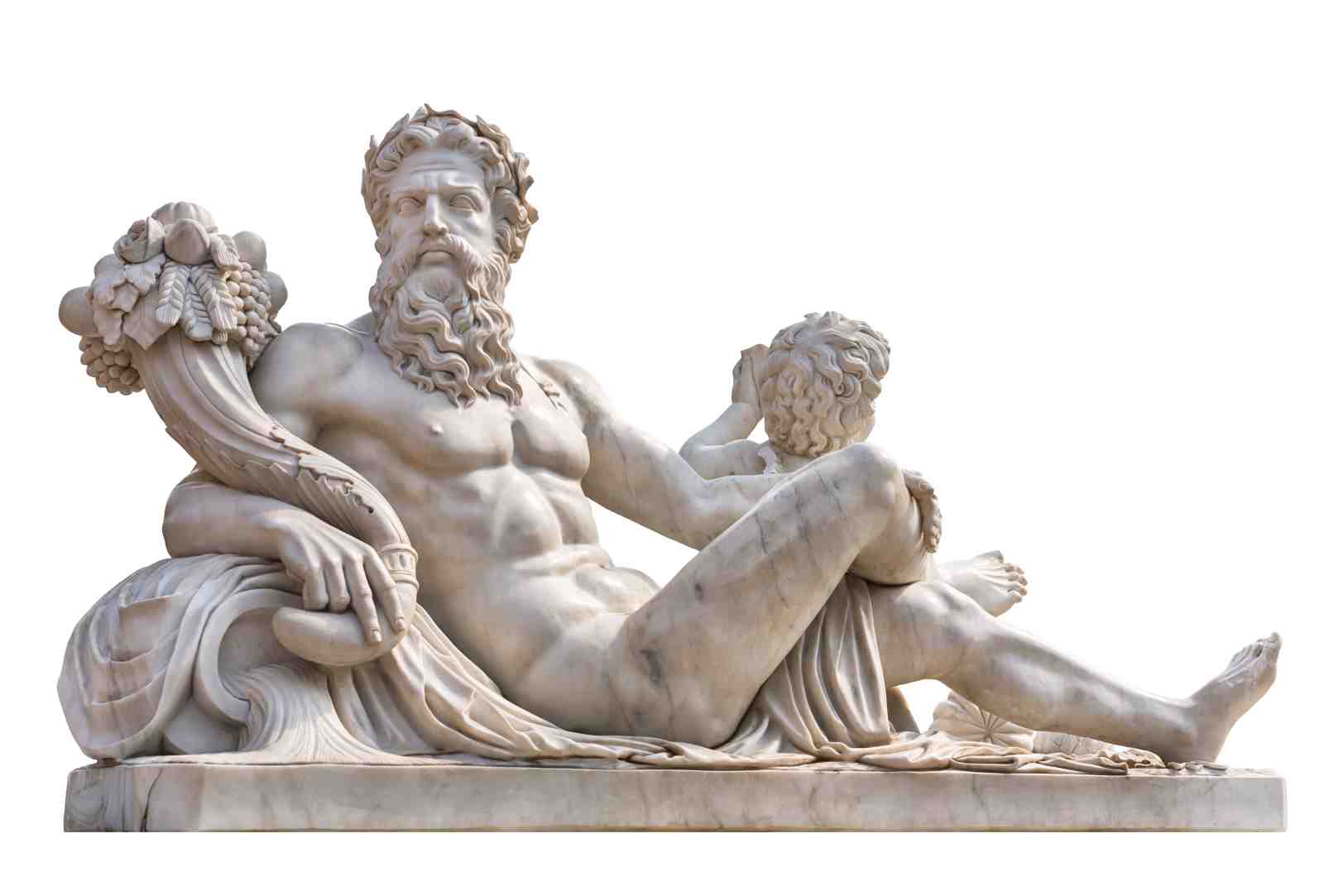 Classical Marble Sculpture Wall Art - Majestic