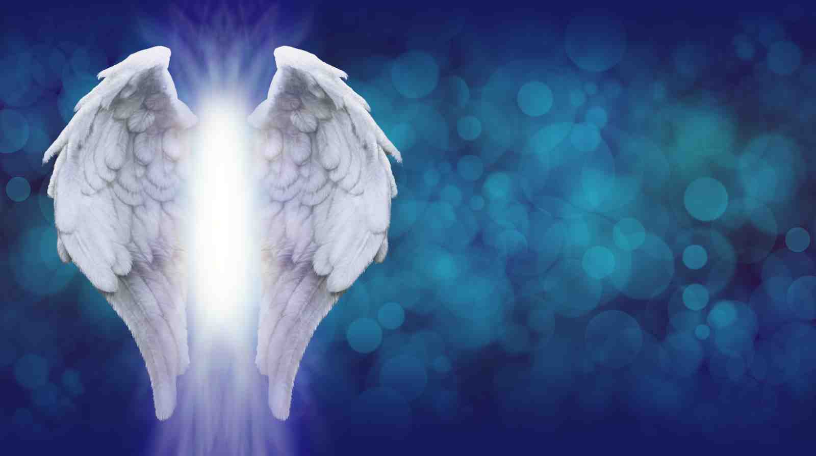 Serene Angel Wings Wall Art - Spiritual Wall Art