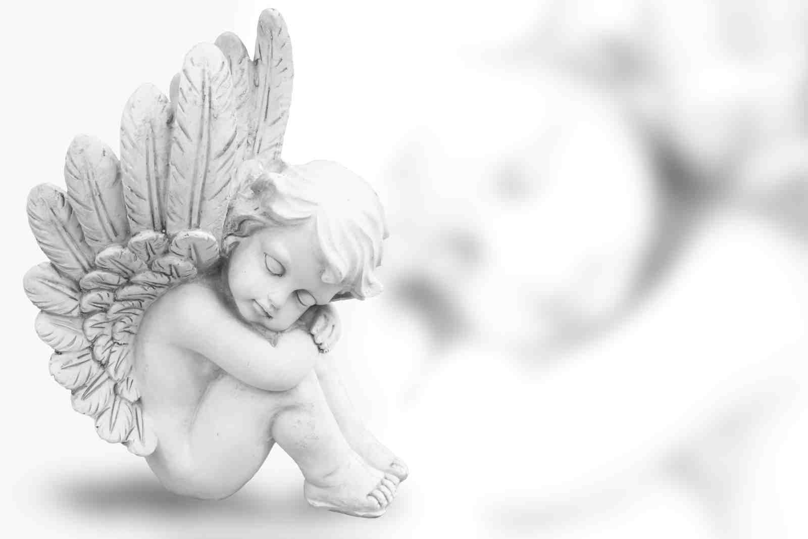 Serene Angel Child Dreamy Wall Art