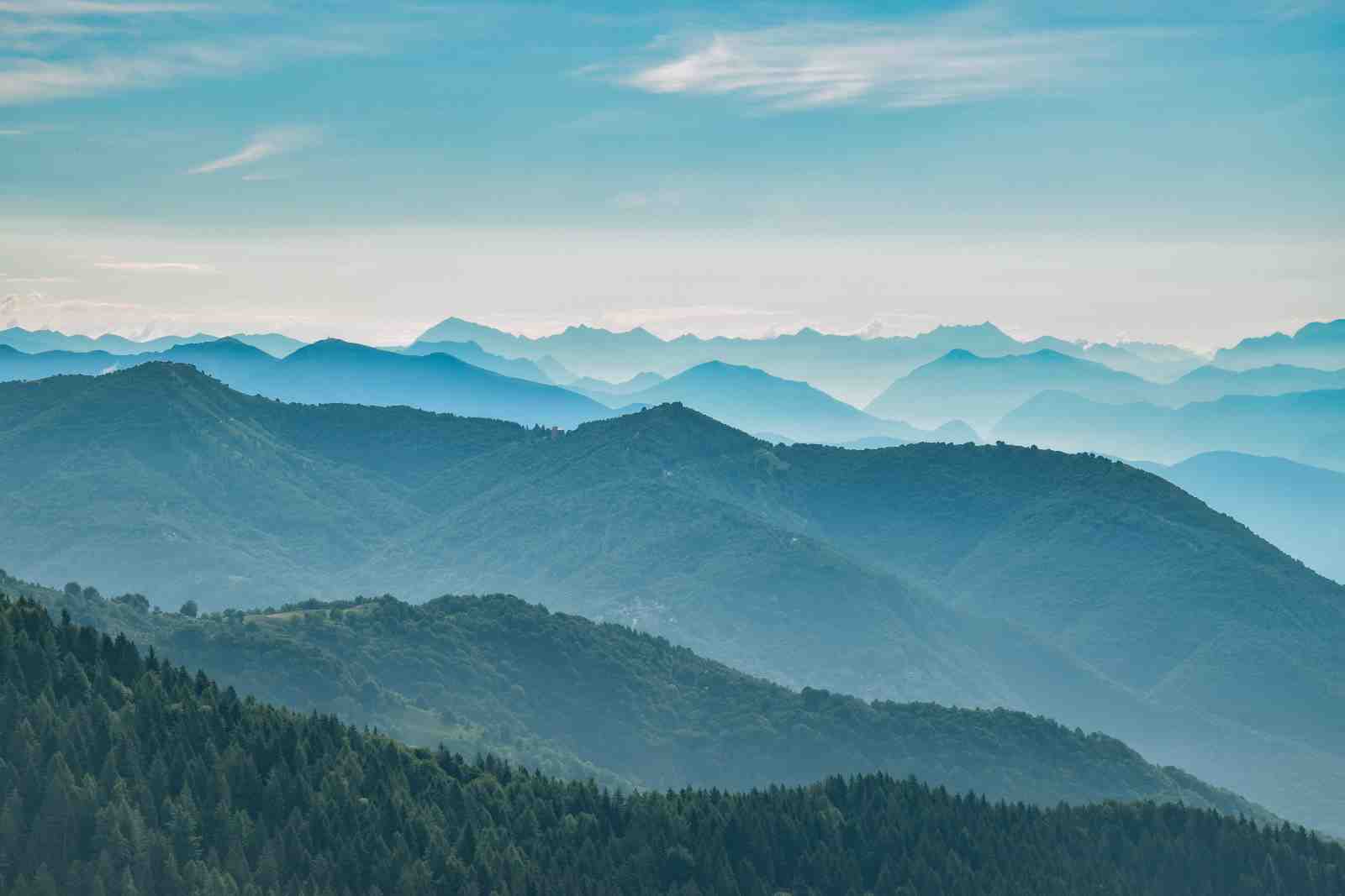 Serene Mountain Vista Wall Art