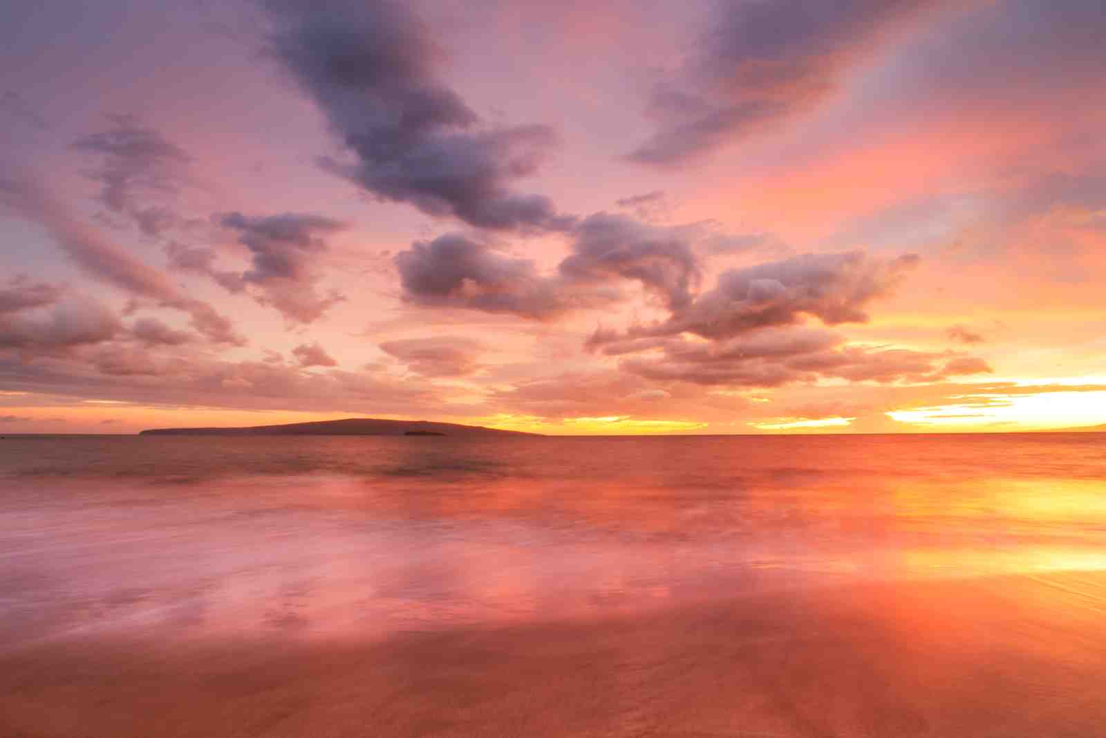 Ocean Sunset Serenity Wall Art
