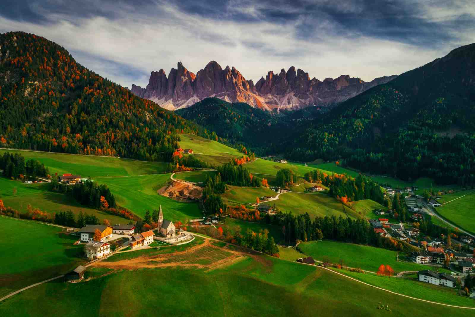 Alpine Village Serenity Landscape Wall Art