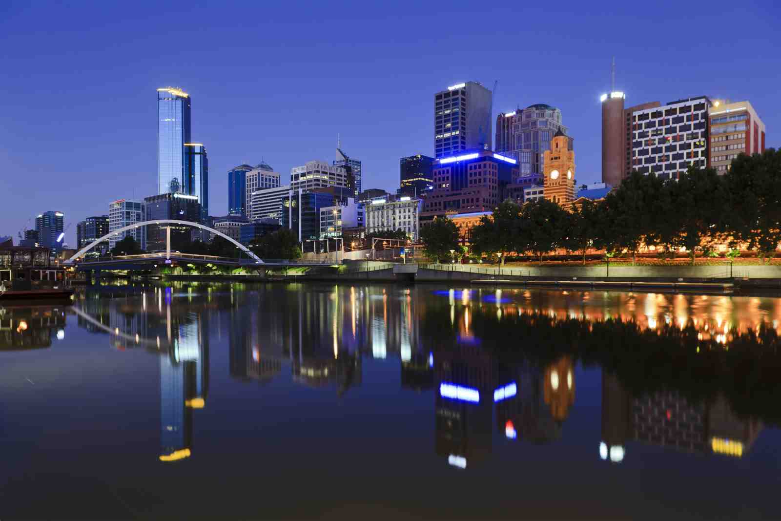 Cityscape Reflections Wall Art
