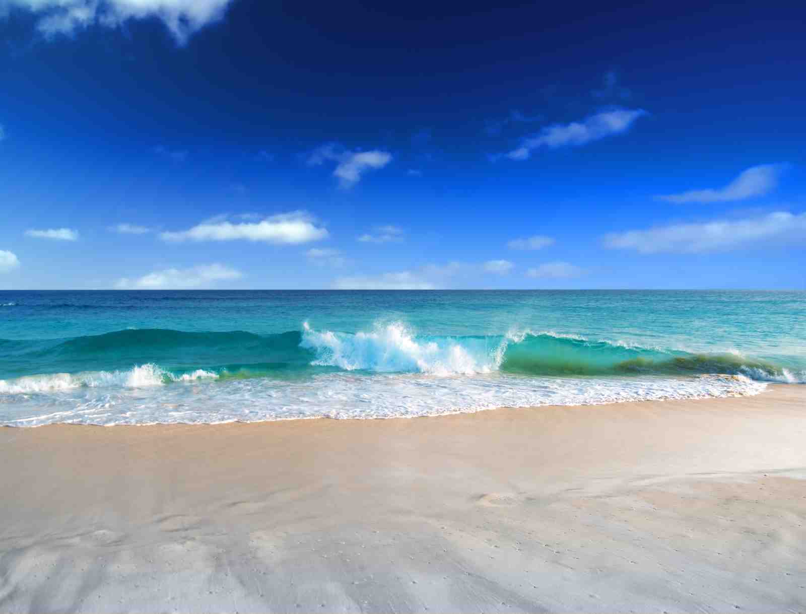 Turquoise Wave Beach Serenity Wall Art