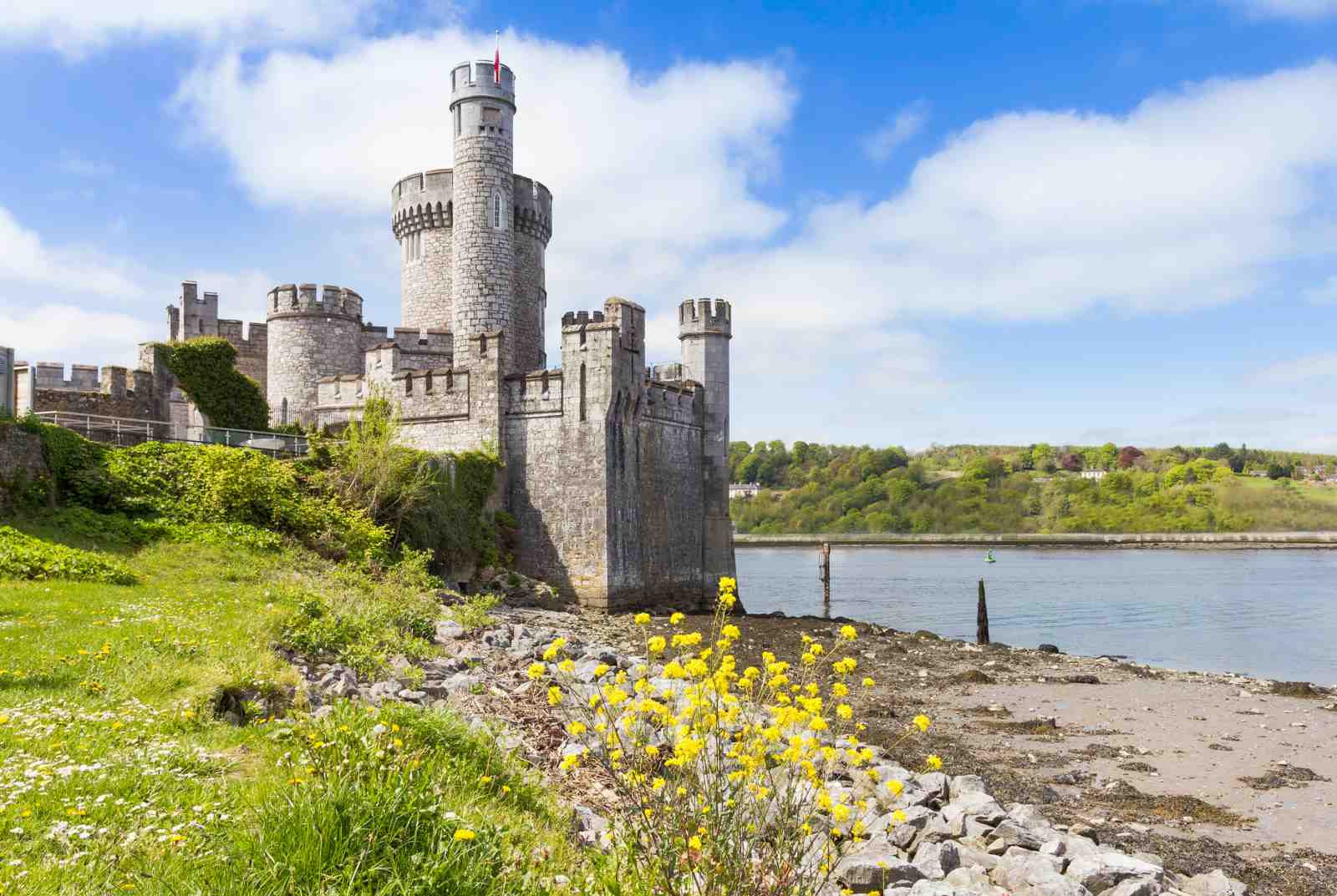 Historic Castle Scenic Landscape Wall Art