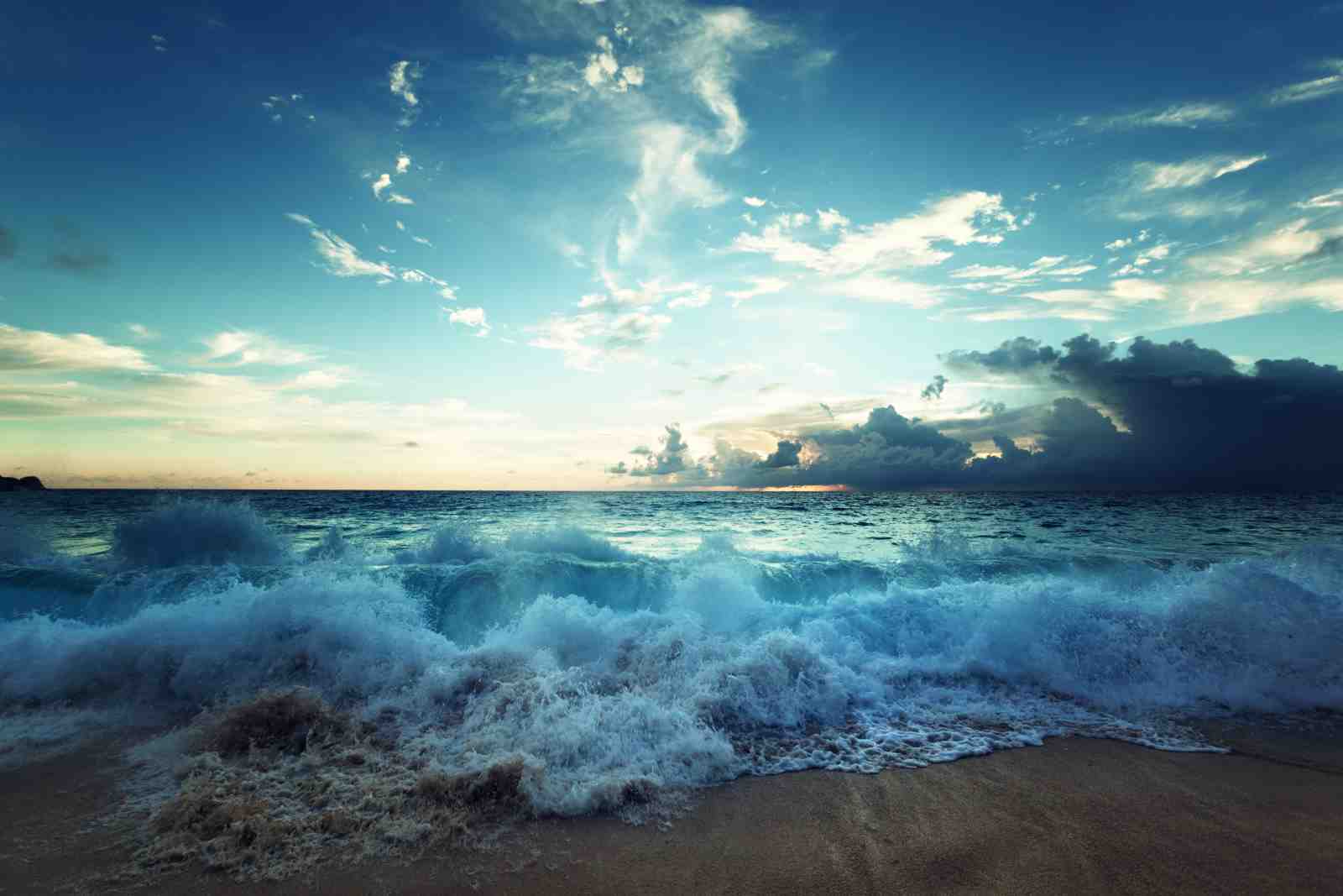 Dramatic Ocean Waves & Sky Wall Art