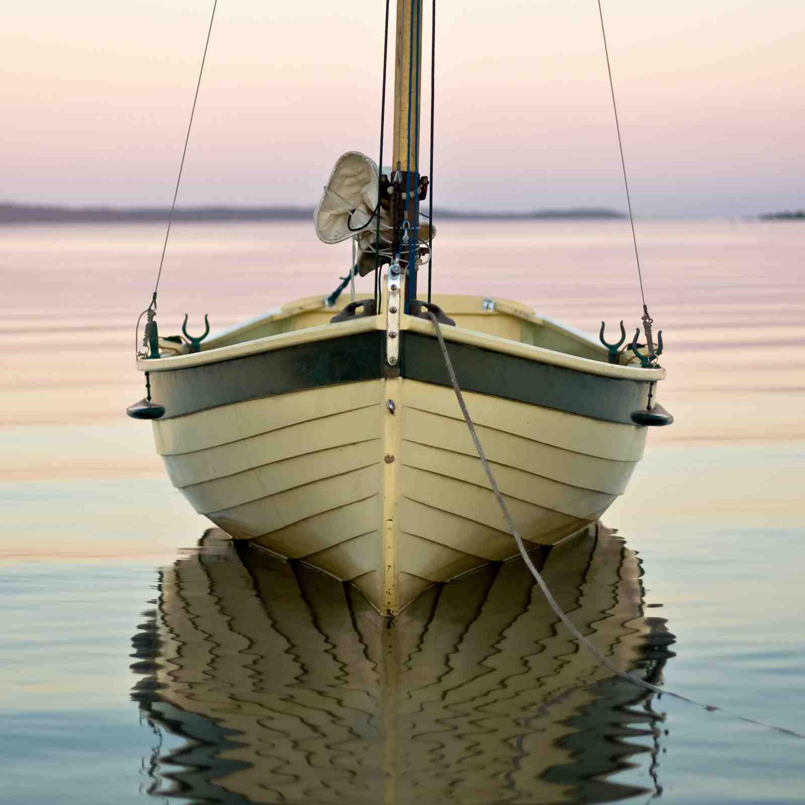 Serene Sailboat Serenity Wall Art