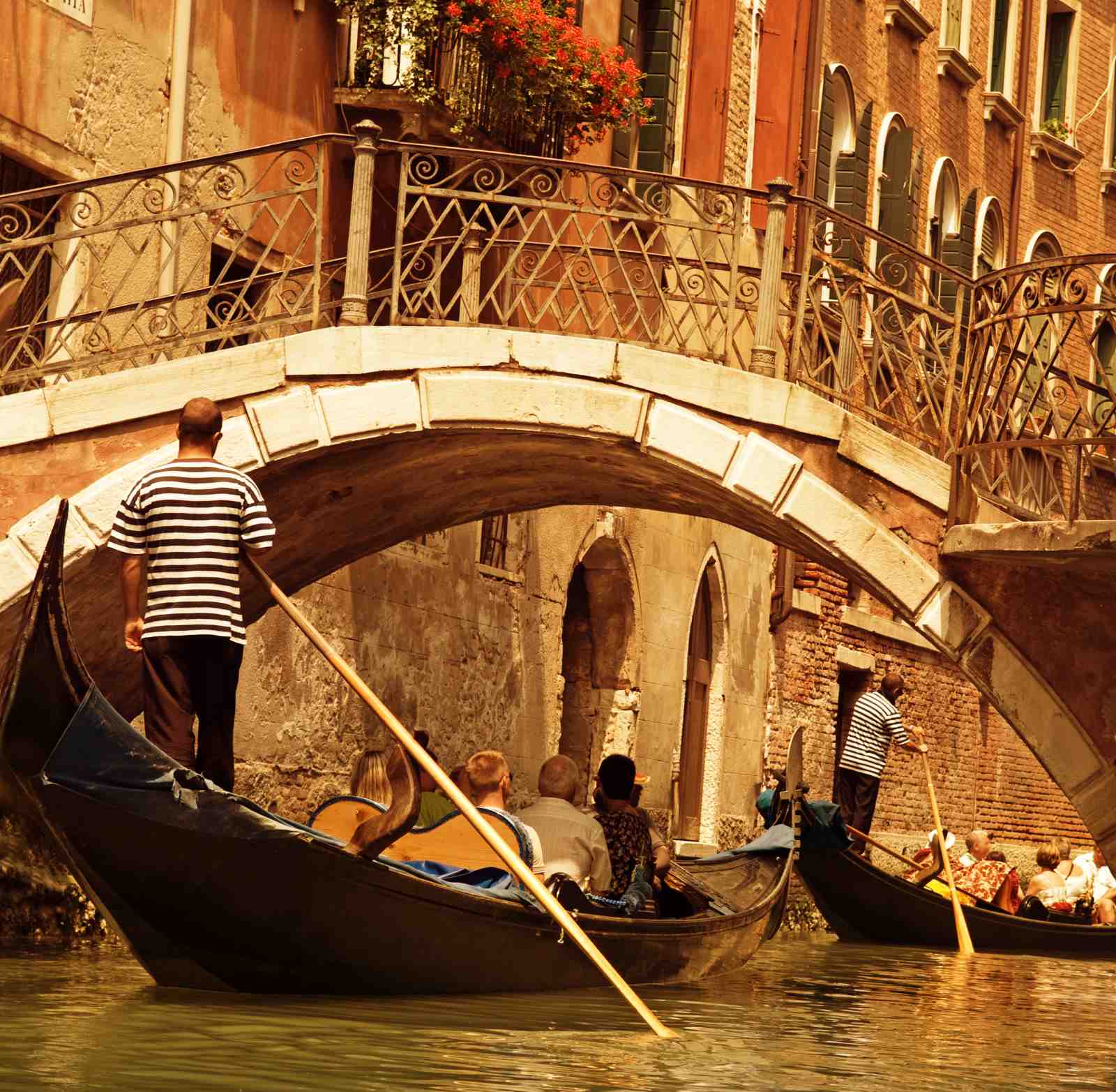 Venice Gondola Ride Wall Art - Travel Art