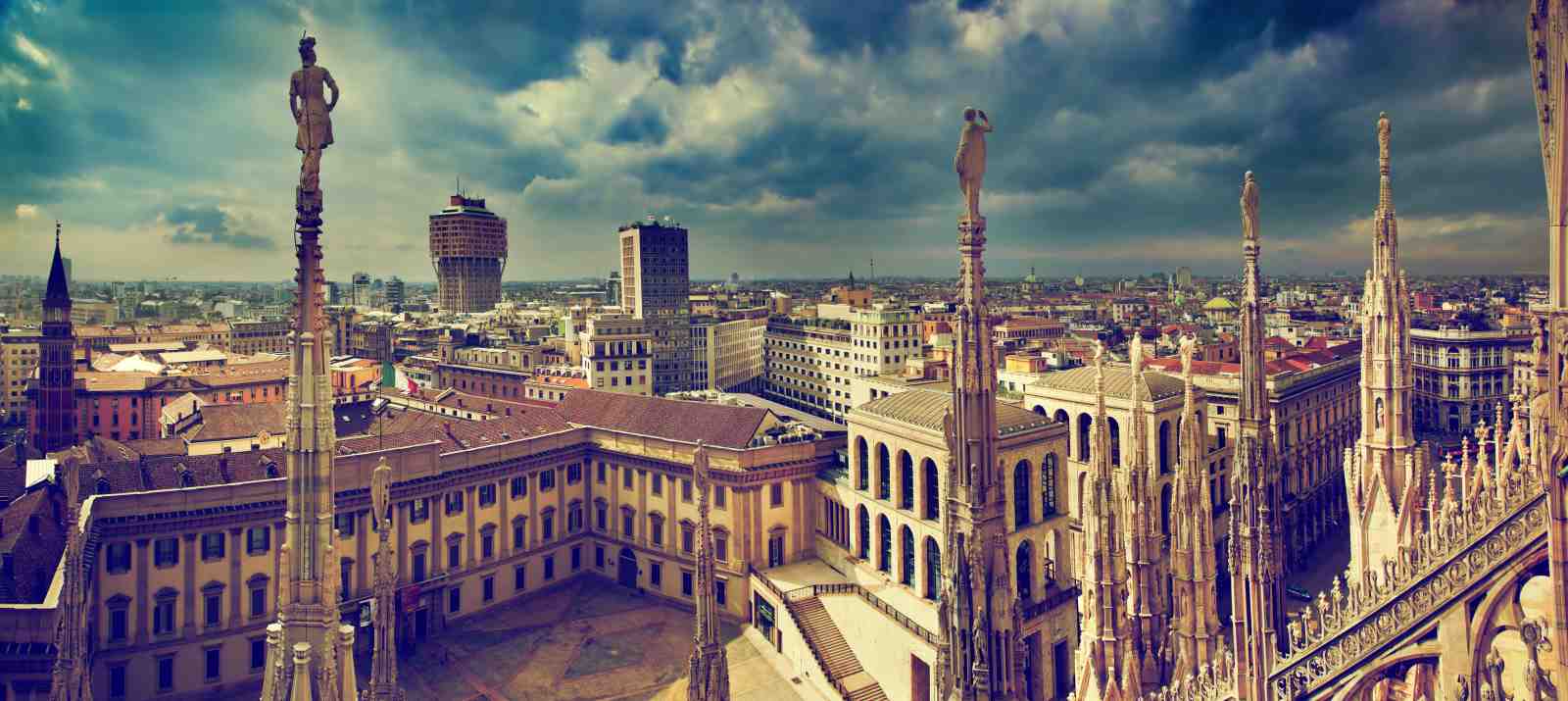Milan Cathedral Skyline Wall Art